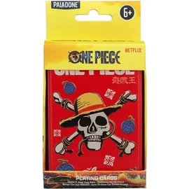 Paladone One Piece Jolly Rogers Spielkarten für Poker, Rummy, Go Fish, Kartenspiele, offiziell Lizenziertes Anime-Merchandise & Sammlergeschenk in...