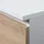 Akord Furniture Factory IP0PBIUCRA009, Gerade, Rechteckige Form, Matt, Eichenfarben, 3 Schubladen 500 mm - Dunkelbraun