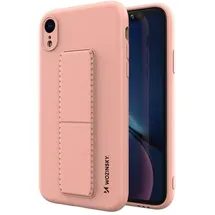 COFI Kickstand Hülle Bumper aufstellbar für Iphone SE 2020 rosa