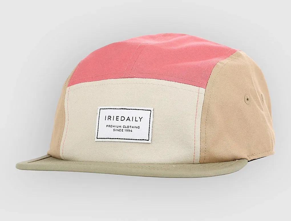 Iriedaily Millenio 5 Panel Cap olive red Gr. Uni