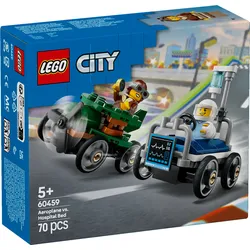 LEGO City 60459 Flugzeug vs Krankenhausbett
