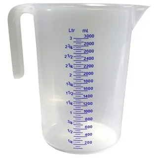 Conrad Messbecher 3l Polyethylen