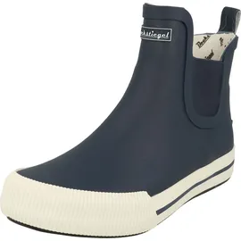 Bockstiegel Damen-Halbstiefel Momo dunkelblau/weiß Gr. 38