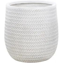 Beliani Livadia Ø 39 x 44 cm Weiß