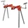 Grafner Untergestell Stahl 860-1600 mm rot höhenverstellbar
