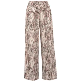 Buffalo Palazzohose Damen beige bedruckt Gr.34