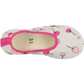 LICO Gymnastikschuh Grau/Pink 38