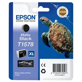 Epson T1578 Schildkröte mattschwarz 