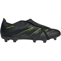 adidas Predator League Fold-Over Tongue FG/MG Herren Core Black/Carbon/Lucid Lemon 42