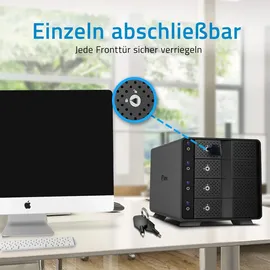 Fantec MB-X4U31 4 x 3,5'' SATA USB 3,1 Gen. 2