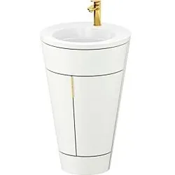 Duravit Starck 1,c-bonded Set S19513O34360000 Griff Bronze Gebürstet,Ker.W.Sdm.m.HyG+