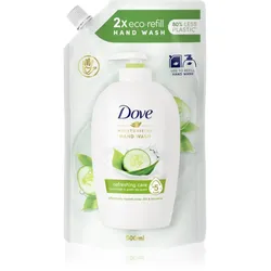 Dove Go Fresh Fresh Touch Flüssigseife Ersatzfüllung Gurke und grüner Tee 500 ml