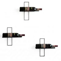 DanDiBo Ambiente Weinregal D3 Wandregal Metall