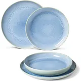Villeroy & Boch like. by Villeroy & Boch Crafted Blueberry 4tlg. Premium Porcelain Blau