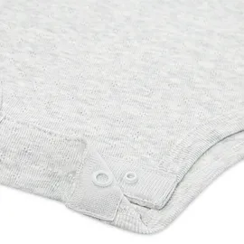 huggies babywear Body HUGGIES BABYWEAR "HUGB 3PK BODYSUIT", Kinder, Gr. 6 (18M/86), N-Gr, huggies cloud grau htr, Jersey, Obermaterial: 100% Baumwolle, Basic, Rundhals, Bodys Body, aus Baumwolle