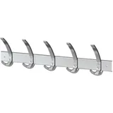 Kerkmann Wandgarderobe public 32640414 silber Metall 15 Haken 65,0 x 17,0 cm
