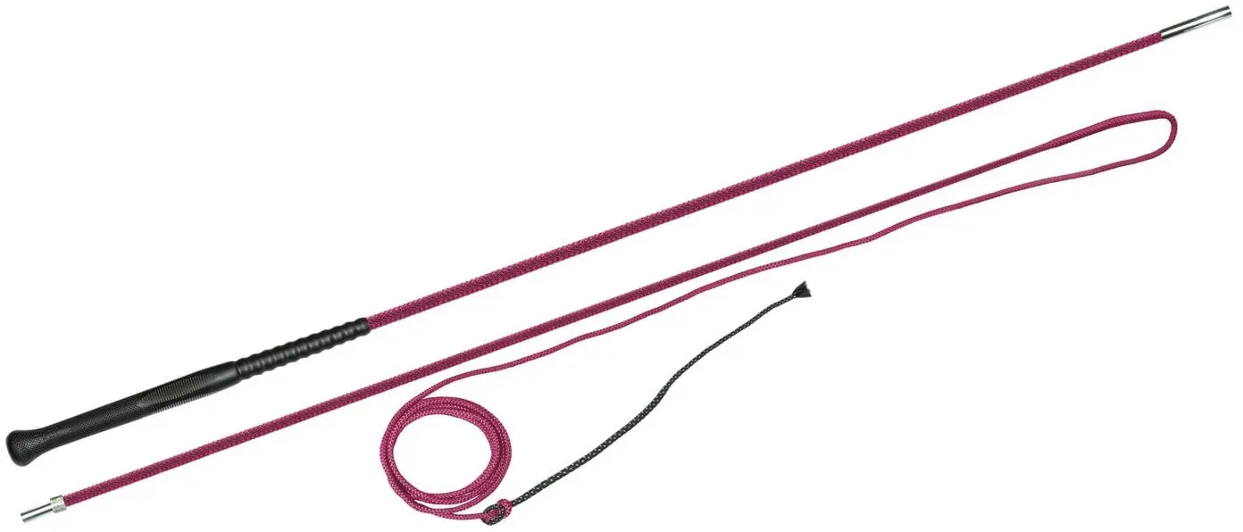 FLECK Longierpeitsche Ergo Griff pink