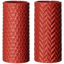 Ritzenhoff & Breker Raute & Zick Zack 25 cm 2er Set - Terra