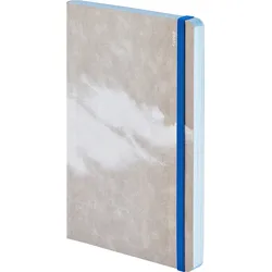 Inspiration Cloud Blue Gepunktetes Notizbuch M 176 Seiten 120 g/m2