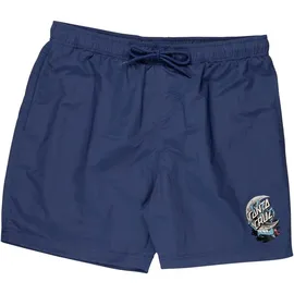 Santa Cruz Badeshorts Crescent Bone Hand Swimshort Blau XL