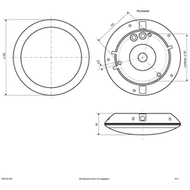 EVN Lichttechnik LED-Anbauleuchte 2000lm IP66 anthrazit (WR30181525)