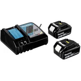Makita DGA513RTJ inkl. 2 x 5 Ah + Makpac Gr. 3