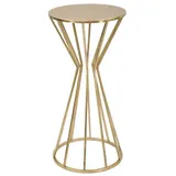 Mauro Ferretti Beistelltisch Ø 38 x 80 cm Gold