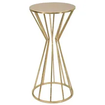 Mauro Ferretti Beistelltisch Ø 38 x 80 cm Gold