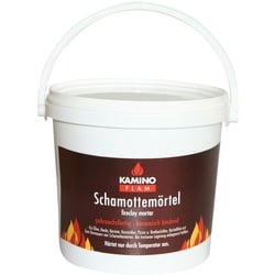 Schamottemörtel Schamottekleber 1 Kg Eimer Kamino-Flam