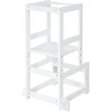 roba Lernturm Roba 3-fach höhenverstellbar Holz weiß