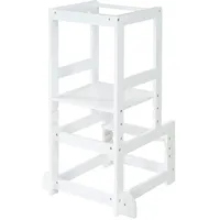 roba Lernturm Roba 3-fach höhenverstellbar Holz weiß