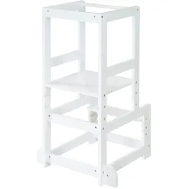 roba Lernturm Roba 3-fach höhenverstellbar Holz weiß