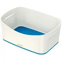 Leitz Aufbewahrungsschale MyBox A5 ABS weiß/blau Packung mit 4
