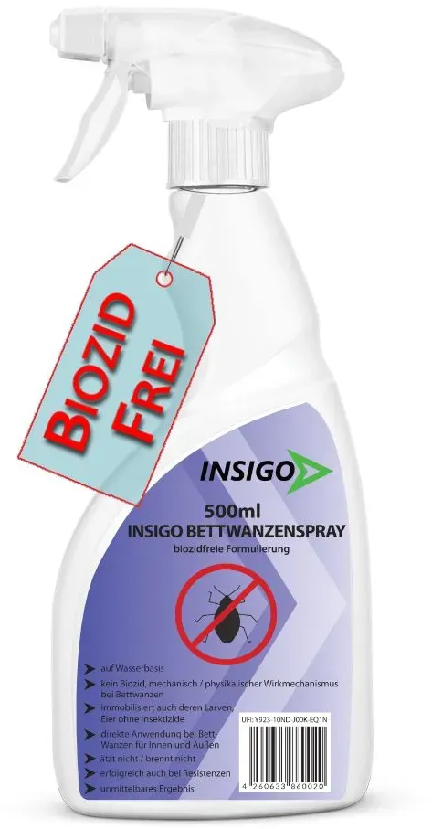 Insigo Bettwanzenspray Spray 500 ml