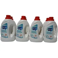 ( 4 x 1500ml )Privat SENSITIVE FEINWASCHMITTEL & BUNTE TEXTILIEN Starke Wasch