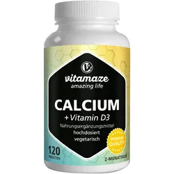 Vitamaze Calcium + Vitamin D3 vegetarisch Tabletten