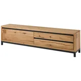 MASSIVMOEBEL24.DE VILLANDERS TV-Lowboard 220x40x56 cm Beige Massivholz