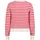 Betty & Co Strickpullover mit Struktur Rot/Weiß 36