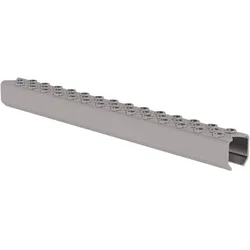 Munk Lochsprosse Stahl blank mit Ausstanzung, Fertigungsteil 300 mm