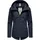 Ragwear leichte Damen, Übergangsjacke kurz Outdoorjacke wasserdicht Parka mit Kapuze Monade Übergang YOUMODO Navy24 Gr. S (36), blau (mittelblau), Obermaterial: 100% Polyester.