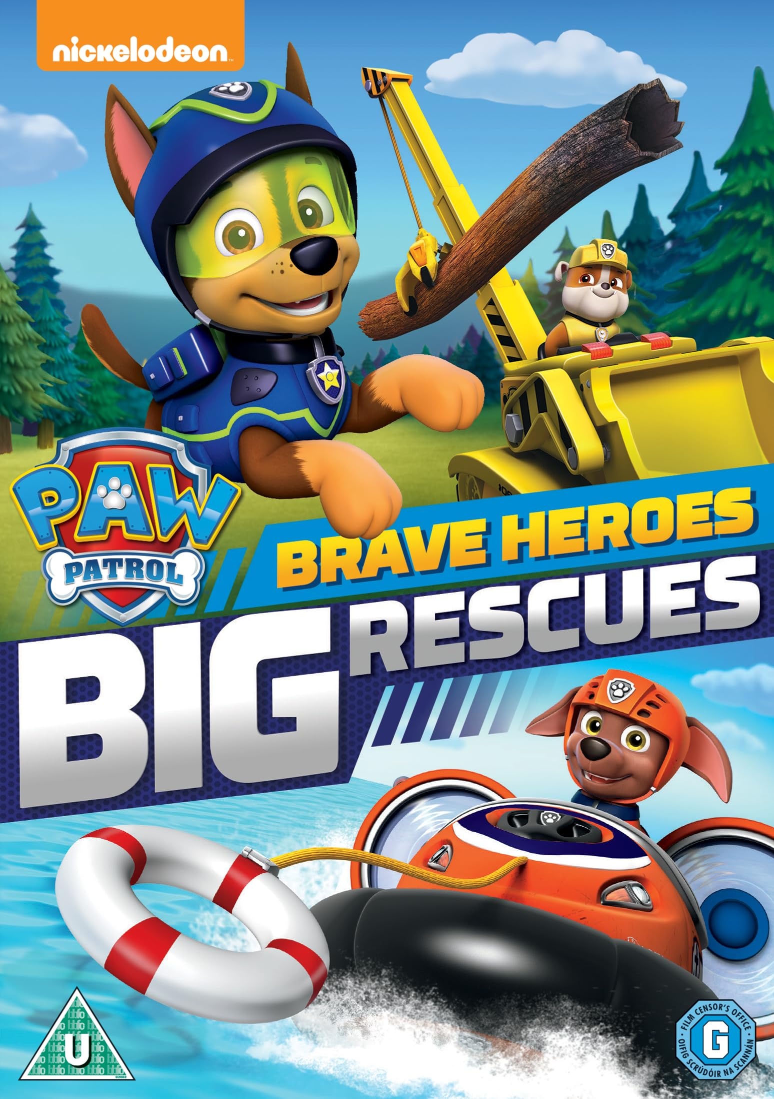 Paw Patrol: Brave Heroes, Big Rescues [DVD] UK-Import, Sprache-Deutsch, Englisch...