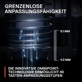 SteelSeries Apex Pro Mini Wireless, Gaming Tastatur, Mechanisch, Sonstiges, Kabelgebunden, Kabellos, Schwarz