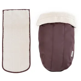 Croozer Kid Babysitz Winter-Set Fußsack + Einlage Blossom Red rot