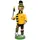 Dekohelden24 Räuchermann als Fussballer mit schwarz/gelbem Outfit, ca. 20 cm