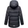 Navahoo Winterjacke Wattewölkchen navy / kastanienbraun / weiß M