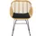 SalesFever Armlehnstuhl Rattanoptik 2er-Set natur,
