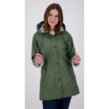 DEPROC activ DEPROC Active Regenjacke Friesennerz WIZZARD PEAK WOMEN UMBR auch in Großen Größen erhältlich grün 48 (XL)