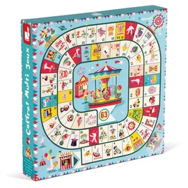 Janod Carrousel Multi Games Box Set