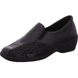 ACO Olga 54 Damenschuhe Halbschuhe Slipper Schwarz Freizeit, Schuhgröße:37 EU - Schwarz
