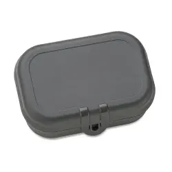 Koziol Lunchbox PASCAL S, spülmaschinengeeignet 7158701 , Farbe: dunkelgrau